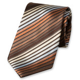 Stropdas multicolour bruin - Thumbnail 1