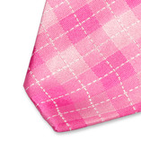 Ruiten stropdas roze - Thumbnail 2