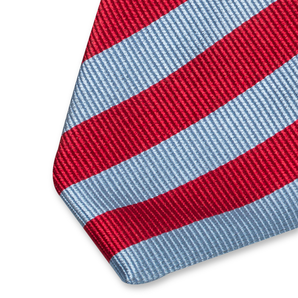 Stropdas rood/blauw (2)