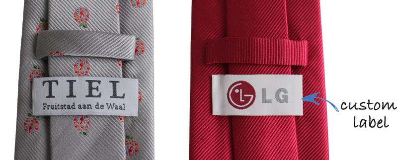 custom label stropdas