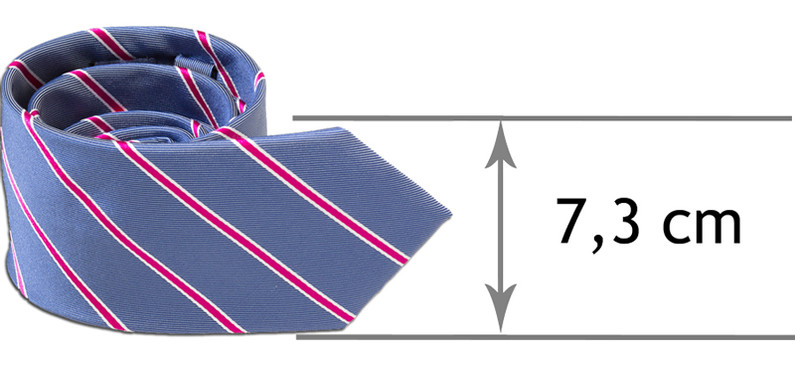afmeting van de stropdas