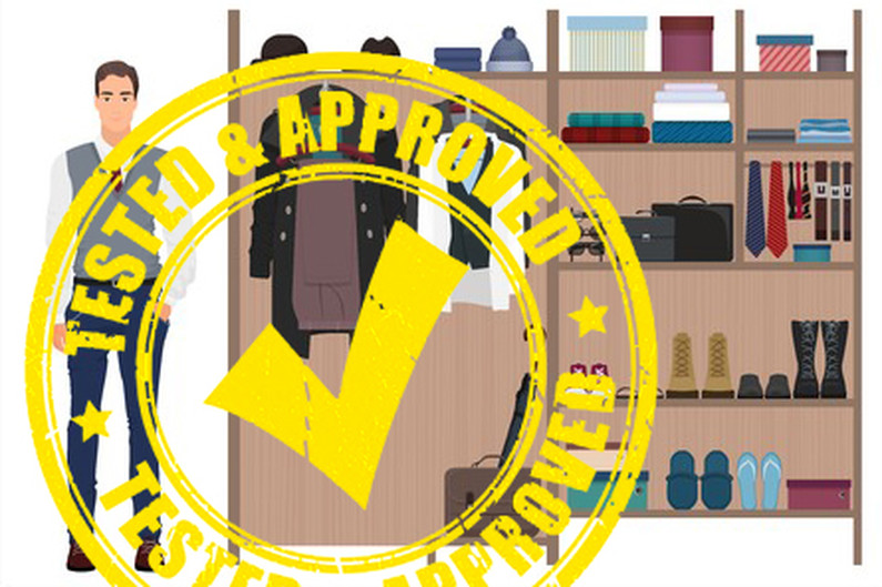 stropdassen garderobe